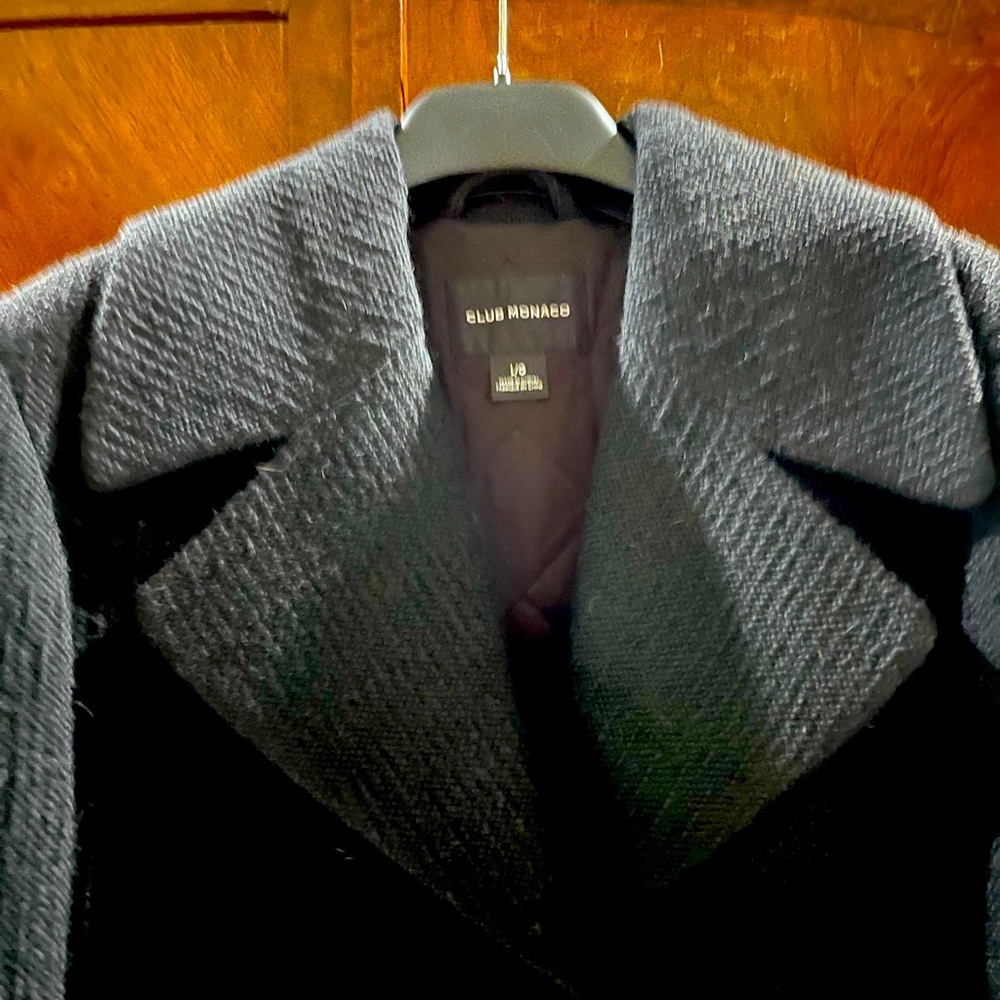 Club Monaco black coat